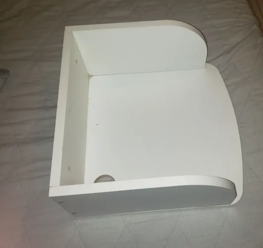 Suporte de parede para Arfrayers e eletrodomésticos MDF branco
