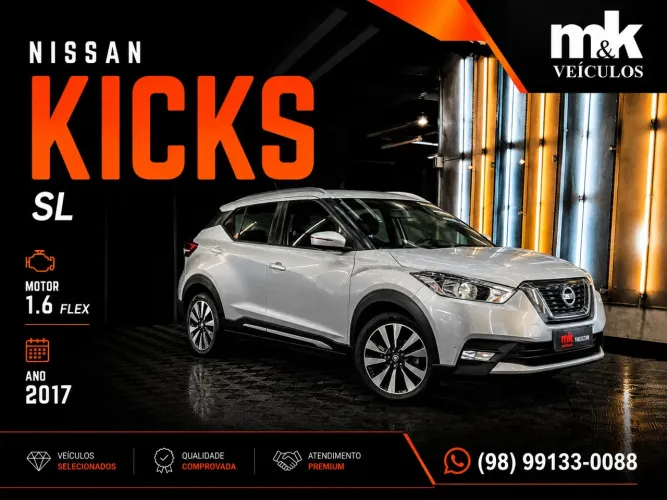 Nissan Kicks SL 1.6 16V Flexstar 5P Aut. 2017