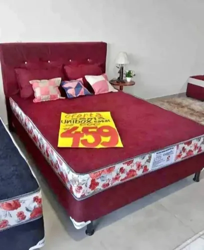 Cama Box Casal Confortflex, últimas unidades. Entregamos Grátis 