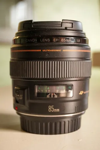 Lente Canon Ultrasonic 85mm f1.8