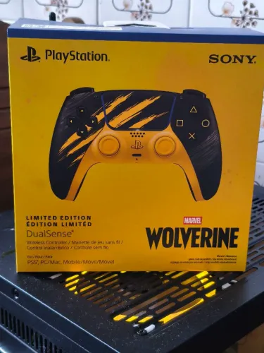Controle Dualsense edição Wolverine