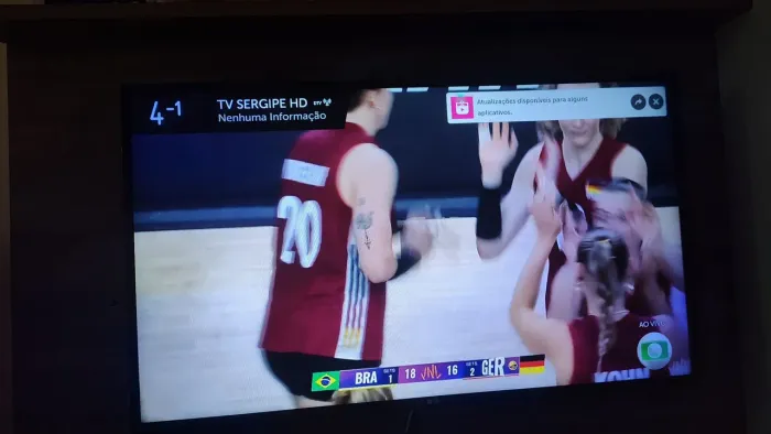 Tv LG 43 polegadas vendo ou troco por tv maior.
