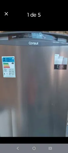 Geladeira ((220 volts))Consul NOVÍSSIMA evox Frost Free praticamente Zero $1.000