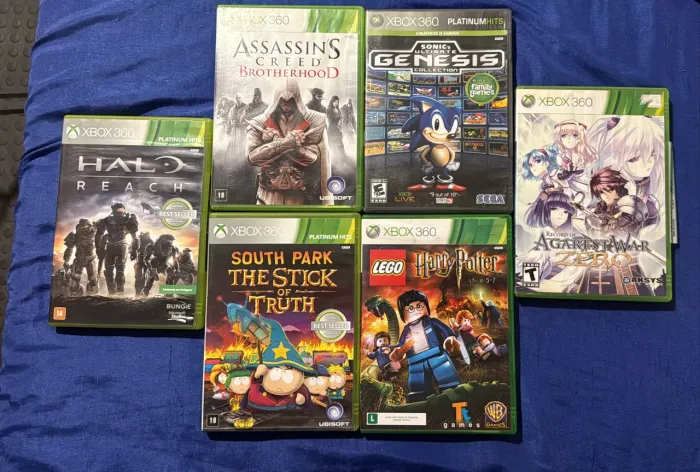 Lote Jogos Xbox 360 (jogos raros)