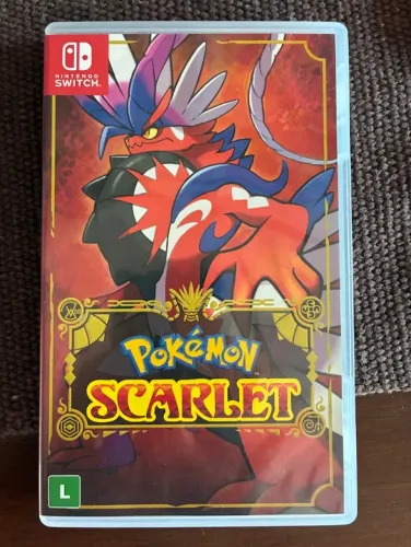 Pokemon Pokémon Scarlet Jogo Mídia Física Switch