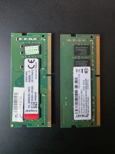 Kit 16GB (2x8GB) Memória RAM Notebook DDR4 - Dual Channel