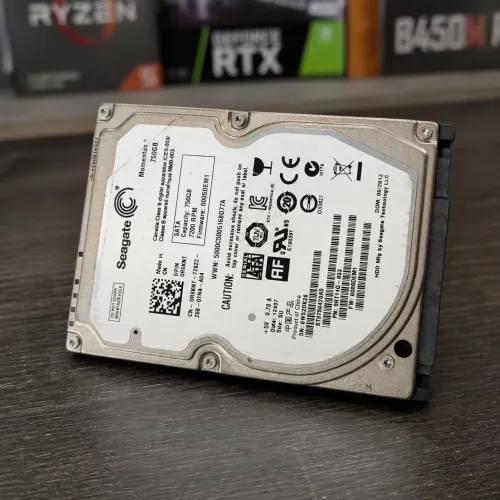 HD Seagate Momentus 750GB SATA 2.5" - Saúde 100%