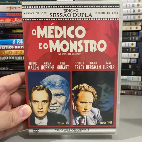 O Médico e o Monstro / 2 filmes DVD dupla face Original Terror