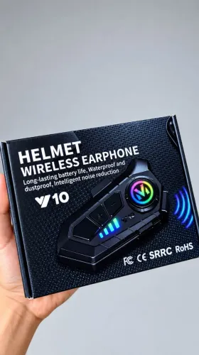 Intercomunicador Bluetooth V10 para Capacete Novo na Caixa