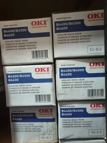 Lote com 4 Fotocondutor Okidata B4400 / 43501901 Original Novo 