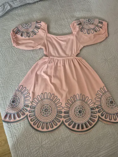 Vestido Rosa Milon