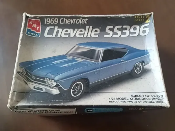 Chevelle 1969 - Kit Automodelismo AMT 1/25 