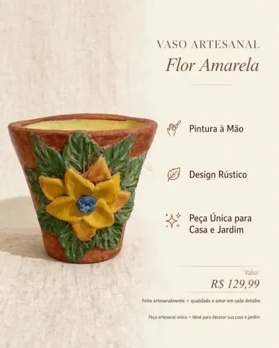 Vaso decorativo