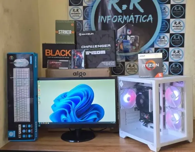 PC GAMER Ryzen Novo Zero Completo