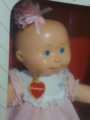 Boneca Bebê Quem Ne Quer Tam Medio Rosa Lacrada