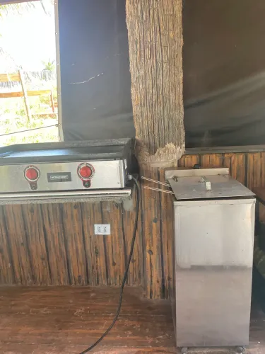 Fritadeira elétrica 18L água e óleo