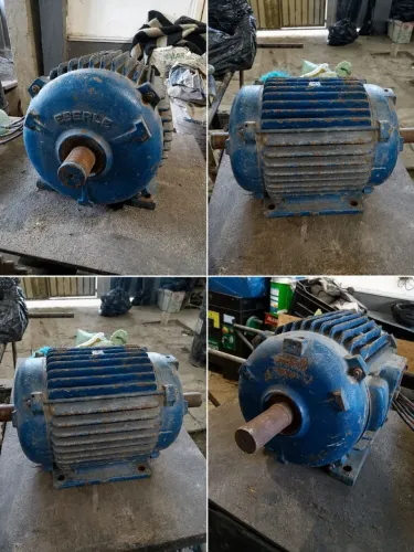 Vendo motor Eberle trifásico 5cv baixa rotação