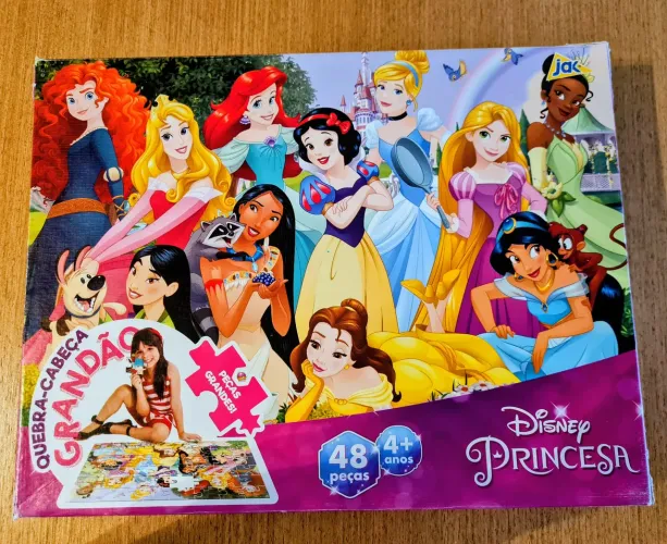 Quebra-cabeça gigante Princesas 48 peças