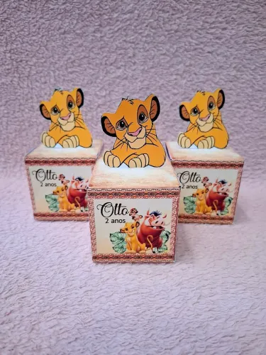 Rei Leão personalizados pra festa de aniversário 