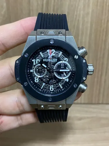 Relógio masculino hublot bigbang quartz