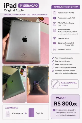 iPad 4 geração