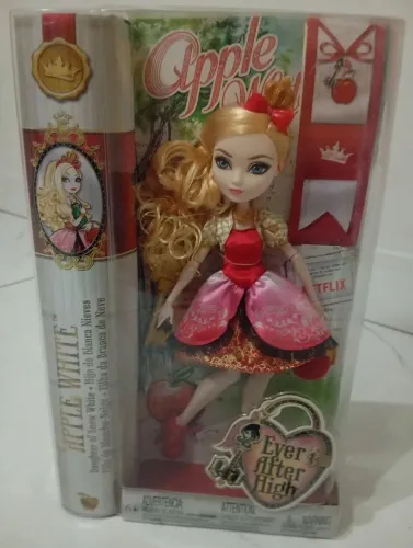 BONECA EVER AFTER HIGH - APPLE WITHE DELUX