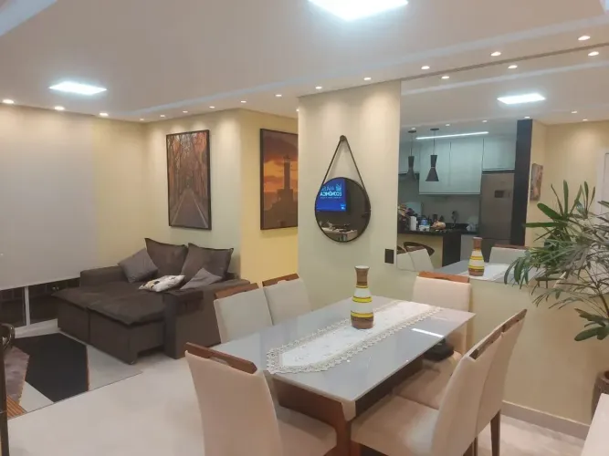 Apartamento no Condomínio Flex Mogi  75 m²  3 dormitórios (1 suíte),nova mogilar, Mogi das