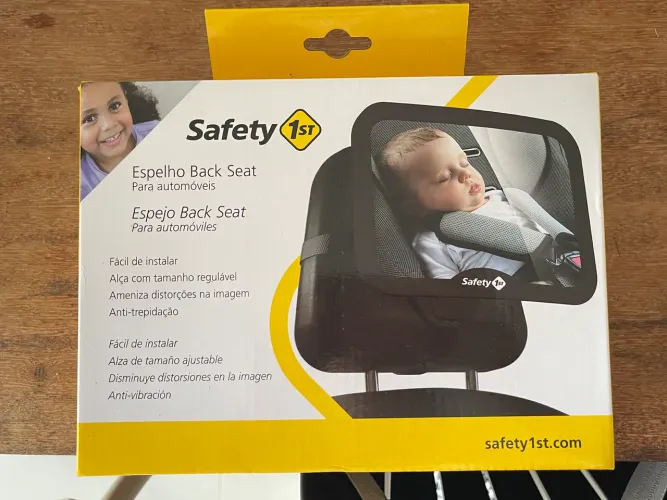 Espelho retrovisor de bebê pra carro SAFETY