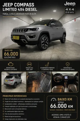 Jeep Compass Limited 2.0 4X4 Diesel 16V Aut. 2020