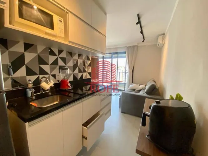 Apartamento para locação em Campo Belo com 1 quarto, sendo 1 suíte, 36m²