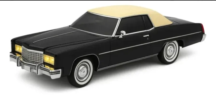 Carro retro com caixa de som com rádio FM Bluetooth Recarregável pendreve cartão sd 
