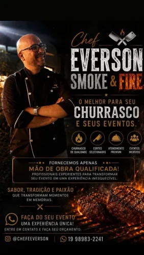 Assador(Churrasqueiro) profissional