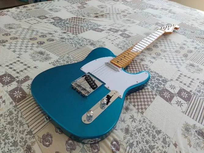 Guitarra Sx Stl 50 Telecaster Lake Pacific Blue Com Bag