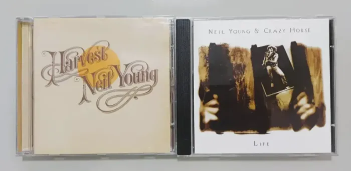 Cds Neil Young - Harvest + Neil Young & Crazy Horse Life