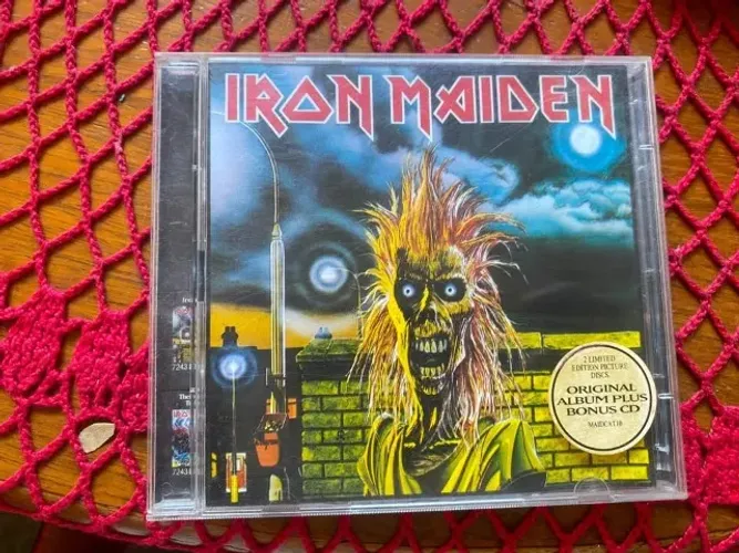 CD Iron Maiden Duplo Europeu 1995