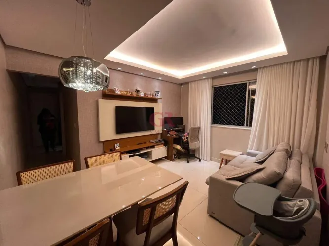 Apartamento à venda, 2 quartos, 1 suíte, 2 vagas, Buritis - Belo Horizonte/MG