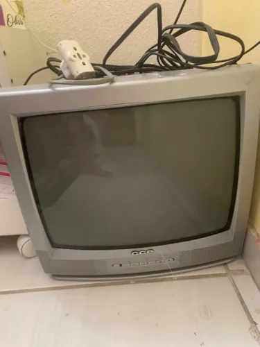 Televisão tubo é conversor
