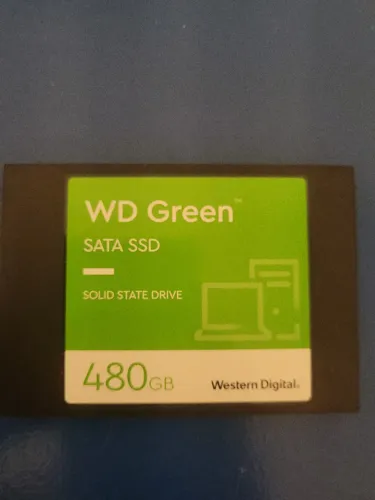 SSD WD Green 480GB + Crystal Disk