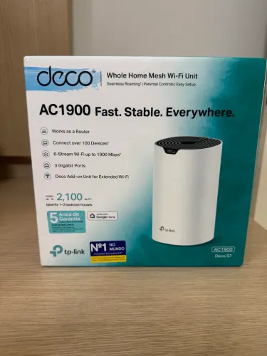 Roteador Mesh TP-Link Deco S7 AC1900 (Na Caixa)