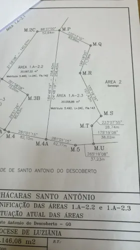 Terreno Comercial 20.058m² na Av. Goiás - SANTO ANTONIO- Ideal para Constr e Atacarejo