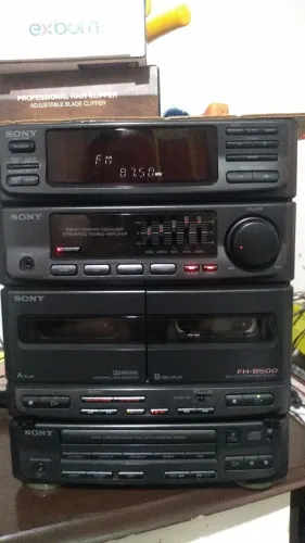 Minisystem SONY FH-B500 com bluetooth