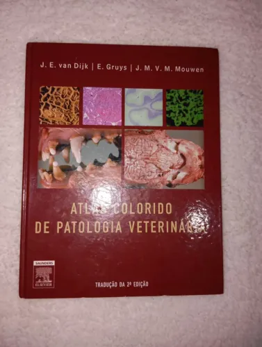 Livro Atlas Colorido de Patologia Veterinária