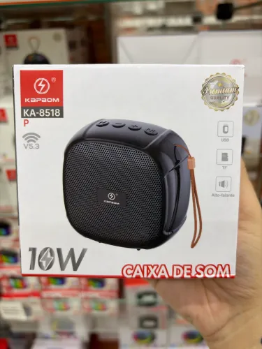 Caixa de som portátil Kapbom NOVA