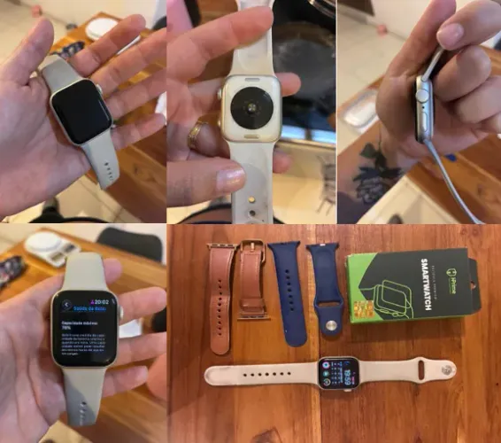 Apple Watch SE 2ª Geração GPS 40mm + 3 Pulseiras + Carregador Original