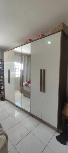 Guarda roupas Roupeiro RV Canada 6 portas 4 gavetas 