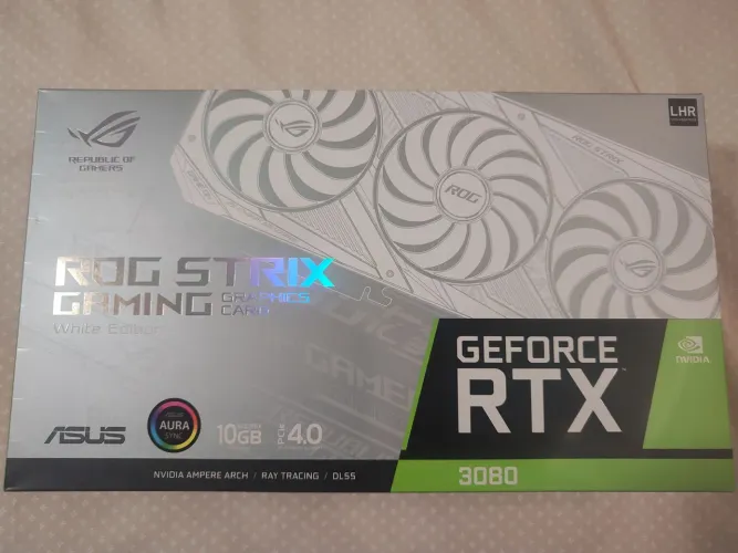 Placa de Vídeo Asus Geforce Rtx 3080 White Edition