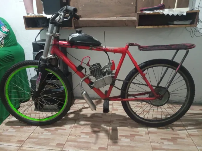 Bicicleta motorizada 80CC