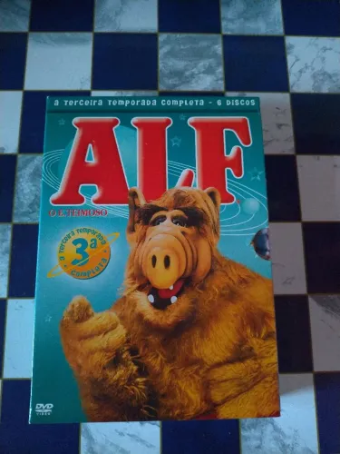 Box dvd terceira temporada Alf o eteimoso