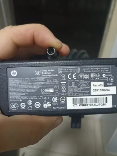 CARREGADOR HP ORIGINAL 18.5V E 3.5A