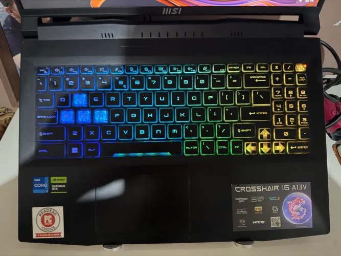 Notebook Gamer MSI Crosshair 16 i7 RTX 4070 16GB RAM 512TB SSD 144Hz